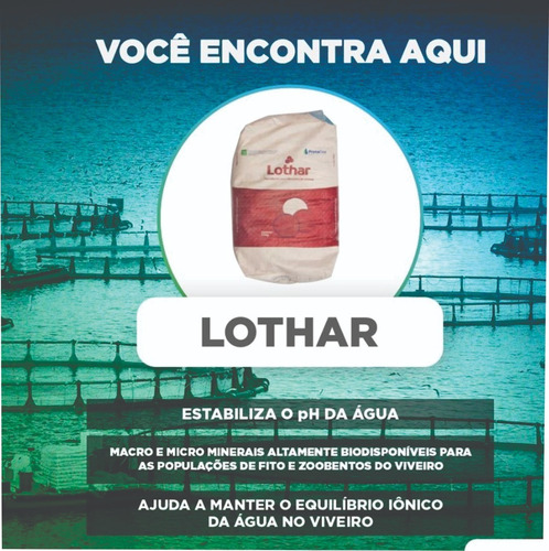 Imagem 2 de 2 de Lothar Fertilizante Aquícola Para Criação De Peixe E Camarão