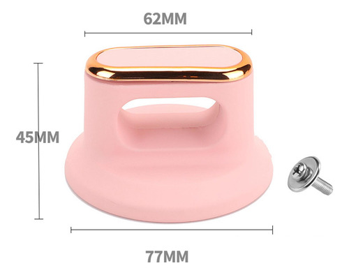 Botão Da Tampa Do Potenciômetro, Botões Universais Rosa
