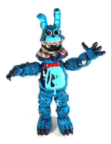 Five Nights At Freddys Figura Nightmare Bonnie Azul Twisted