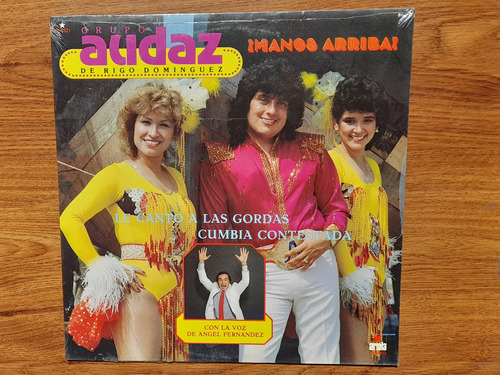 Grupo Audaz De Rigo Dominguez. Manos Arriba.  Disco Lp 