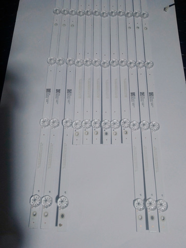 Kit De Leds Philips 75pul6653/f8 12 Tiras De 7 Leds (Usado)