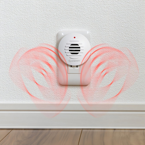 Ahuyentador Ultrasónico De Plagas Steren Repeltronic-mini