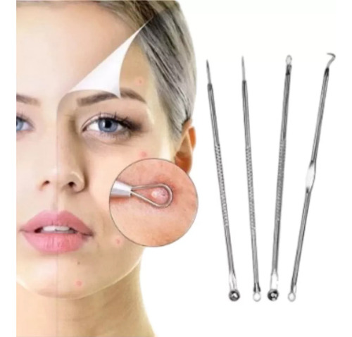 Kit Extractor De Punto Negro 4 Pieza Limpieza De Acné