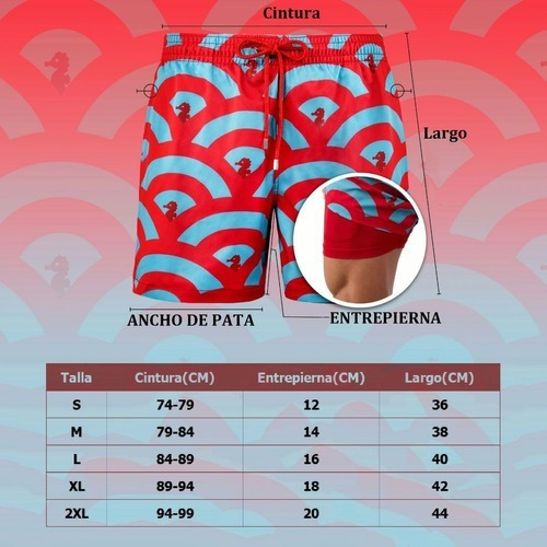 Pantalones Cortos De Traje De Baño Para Playa Para Hombre