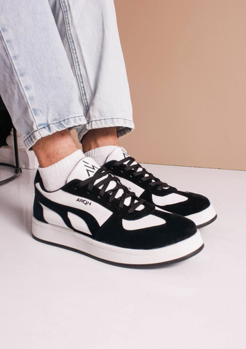 Zapatillas Hombre Gamuza Livianas Comodas Urbana Day