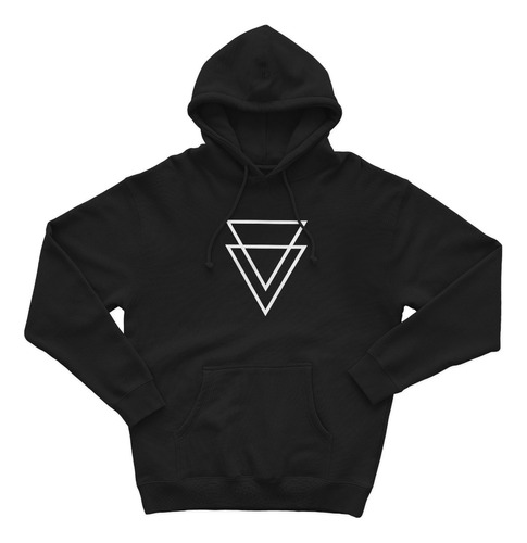 Sudadera Con Gorro Triangulo Moda Aesthetic Hipster Unisex