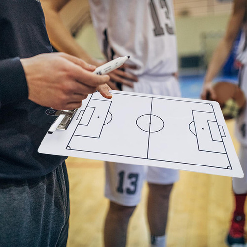 Entrenadores Marker Whiteboard Portable Con Pen Erase Soccer