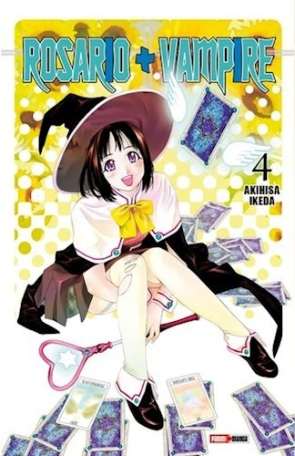 Libro 4. Rosario Vampire De Akihisa Ikeda