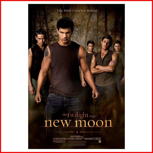 Poster Película Crepúsculo Twilight Luna Nueva #3 - 40x60cm