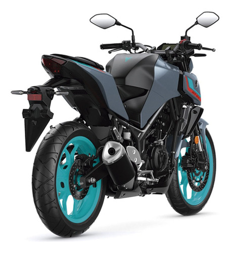 Yamaha Mt03 Mt 03 Gris Azul Negro Naked 0km 2025 De Titta