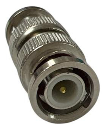 5 Conectores Barril Bnc Macho Video Cable Siames Coaxial