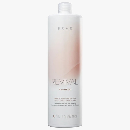 Kit Trio Braé Revival 3xsh 1 L + 3xcond 1 L + 3xmásc 500g