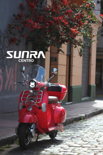 Moto Eléctrica Sunra Vintage Litio, 12 O 18 Cuotas / D