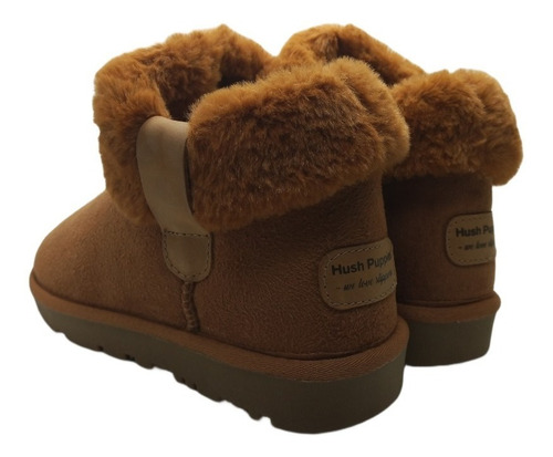 Imagen 3 de 3 de Pantubota Hush Puppies Petit Caña Corta Descarne Gamuzado