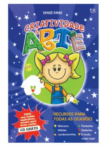 Livro Criatividade Arte Cd Rom Ministério Infantil Recursos
