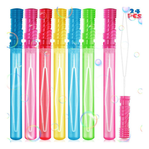 Shylizard 24pcs Varitas De Burbujas Para Favor De La Fiesta,