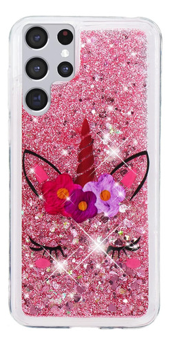 Bonita Funda Transparente Brillante Para Samsung Galaxy S24