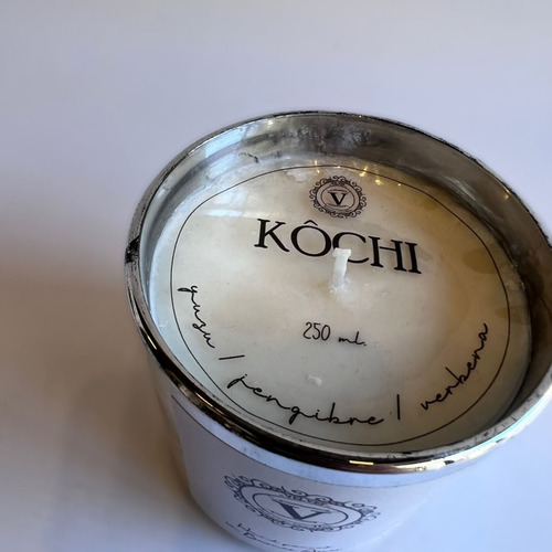 Imagen 4 de 4 de Vela De Soja Kochi Vidrio 250ml