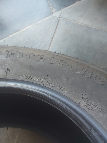 Pneus Firestone Destination H/t 255/75r15 Semi Novos A4 (Usado)