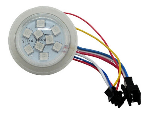 Modulo Burbuja Feria 9 Leds 70 Pz Lmt-5050-rgb9-35p/r3-20mm