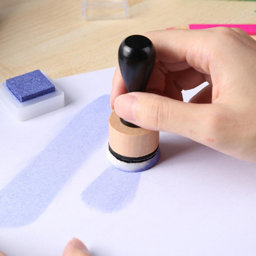 P Mini Espumas Para Mezclar Tinta Con 1 Mango 10 Esponjas