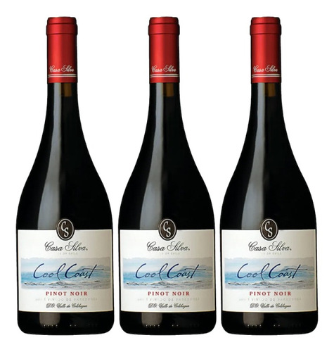 3 Vinos Casa Silva Cool Coast Pinot Noir