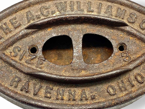 Antigua Plancha Fierro Hecha X The A. C. Williams Co. No. 3 (Usado)