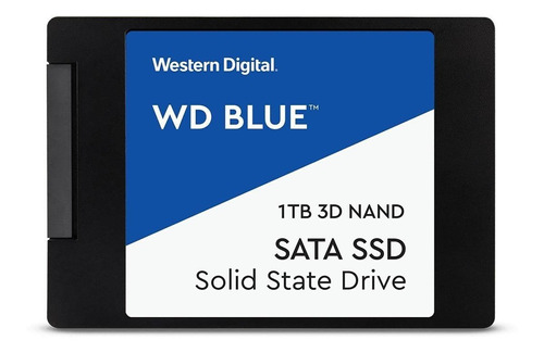 Imagen 1 de 3 de Disco sólido SSD interno Western Digital  WDS100T2B0A 1TB azul