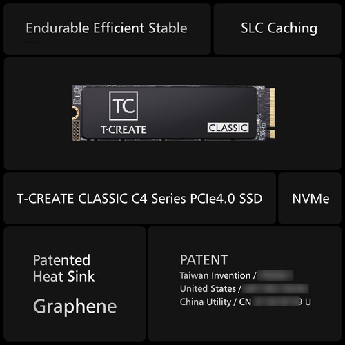 Ssd Interno Teamgroup T-create Classic C47 2tb Nvme