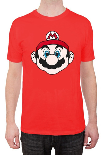 Imagem 1 de 9 de Camiseta Mario Camisa Blusas Manga Curta Luigi Personalizada