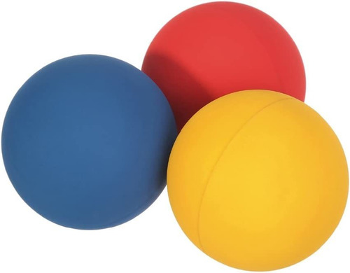 Raquetbol Squash 5.5cm  2.17 Goma 1 Rojo 1 Azul 1 Naran...