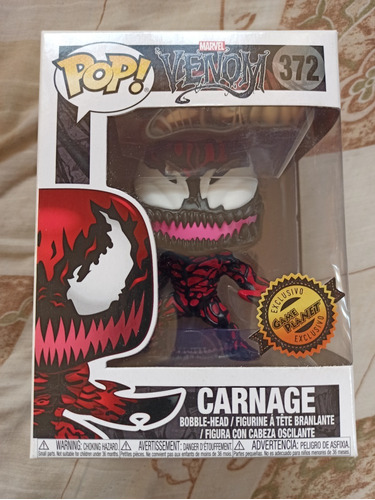 Funko Pop Marvel Venom 372 Carnage Exclusivo Gameplanet