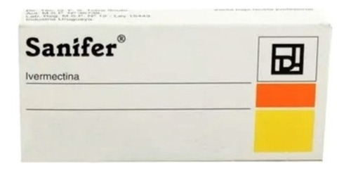 Sanifer® 6 Mg X 3 Comp. | Ivermectina