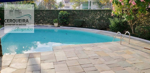 Casa Para Alugar, 380 M² Por R$ 6.000,00/mês - Acapulco - Guarujá/sp - Ca0543