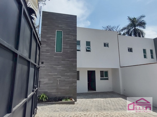 Casa Nueva En Venta En Col Miraval,cuernavaca Morelos.