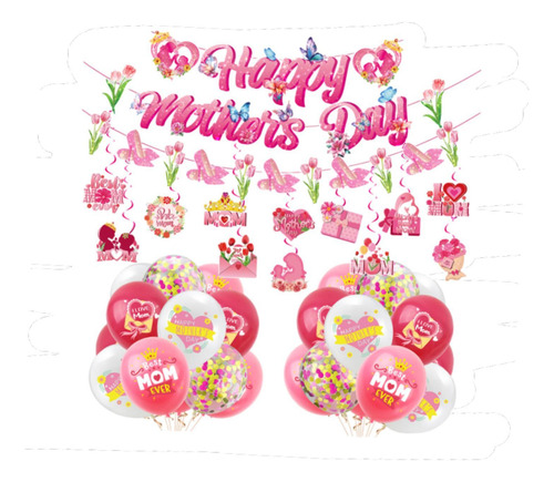 Decoraciones De La Fiesta Del Día De La Madre Happy Madre