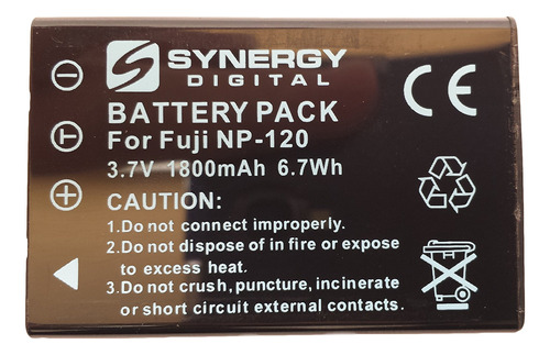 Sdnp120 bateria Ion Litio   bateria Ultra Capacidad   Np