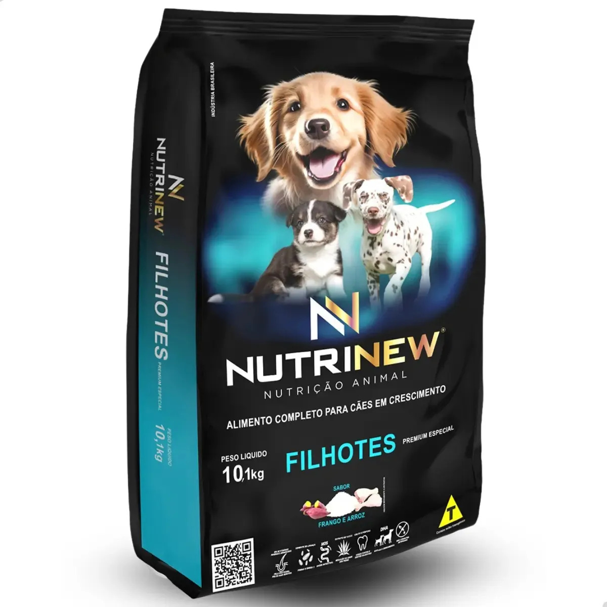 Ração Filhotes Shih Tzu Poodle Yorkshire Arroz Frango 10,1kg