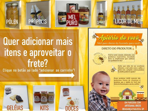 Imagem 6 de 10 de Extrato De Própolis Verde - (produção Familiar)-interior Sp