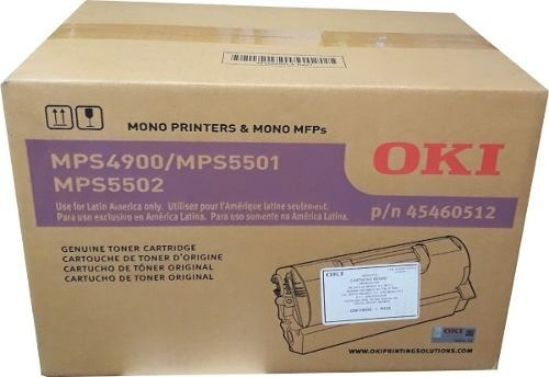 Toner Okidata Mps5501b S5502mb 30k 45460501 *ramosmejia*