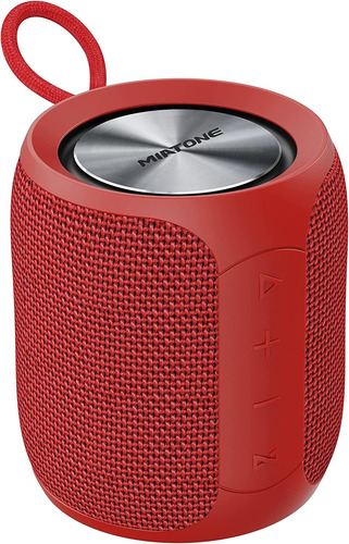 Parlante Miatone Qbox, Altavoz Bluetooth Portatil Rojo