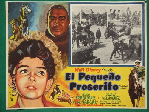 Pedro Armendariz El Pequeño Proscrito Orig Cartel De Cine 2