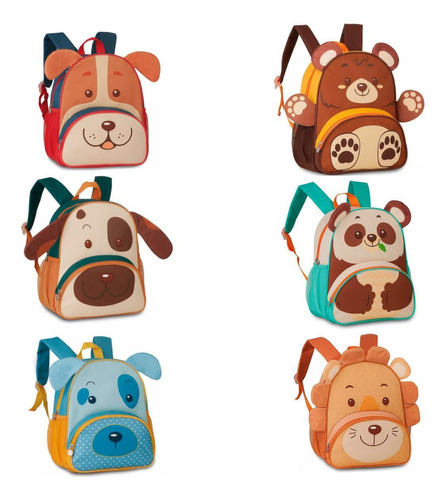 Mochilas Infantis De Animais Com Alças