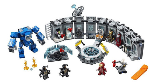 Set De Construcción Lego Marvel Iron Man Hall Of Armor 524 P