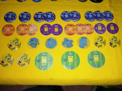 Tazos Nickelodeon Icarly Drake Josh Bob Espon 20 Tazos X 300 (Usado)