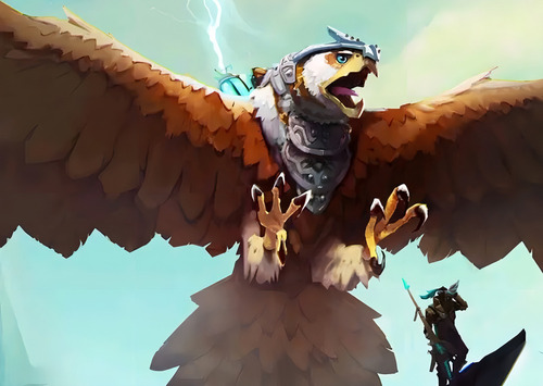 Juego de edición física de The Falconeer Warrior para PS4