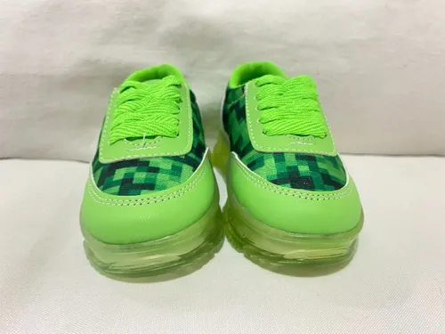 Tenis Lukamon Minecraft Pixel Con Luces Led 15 Mx Cuotas sin