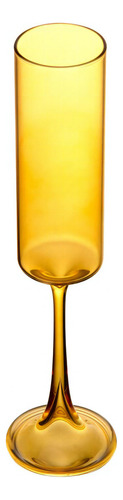 2 Taças Para Champanhe Fiesta De Vidro Âmbar 170ml