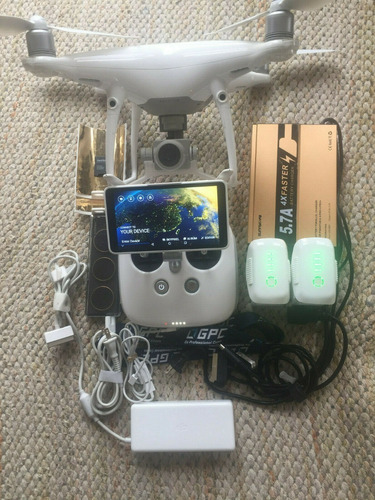 Imagen 1 de 2 de Dji Phantom 4 Pro+ Plus Drone 4k 20mp Camera 5.5 Display