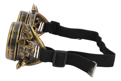 Gafas De Cosplay Vintage Con Pinchos, Estilo Steampunk, Dobl